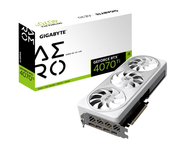 Gigabyte GeForce RTX 4070 Ti AERO OC V2 12GB GDDR6X - 1209250 - zdjęcie
